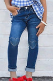 Kids Heart Denim Jeans