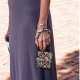 Cardholder with Keyring Bangle and Tassel