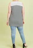 Striped Top - Plus