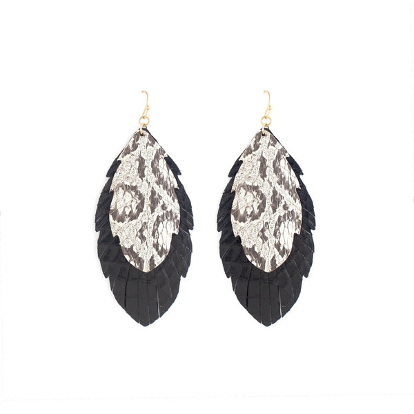 Animal Print Earrings
