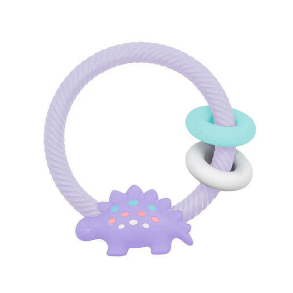 *NEW* Lilac Dino Ritzy Rattle