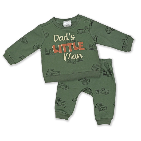 Boys 2pc Jogger Set-Dad’s Little Man