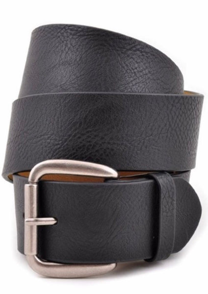 Black, Brown or Grey Leather Belts