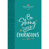 Be Strong and Courageous (Morning & Evening) Faux Leather