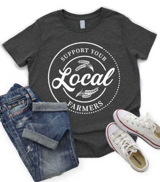 Support Your Local Farmer Youth Tee