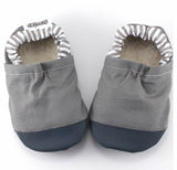 Solid Gray Scooter Booties