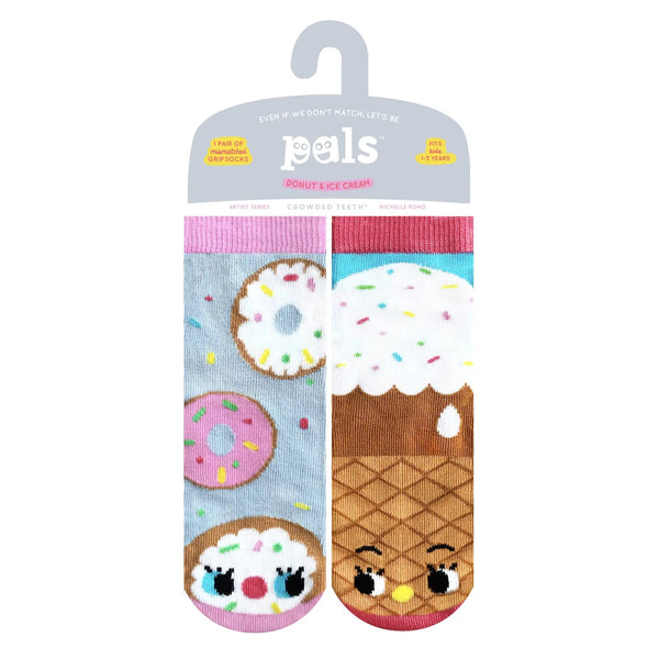 Donut & Ice Cream | Kids Socks | Mismatched Fun Socks