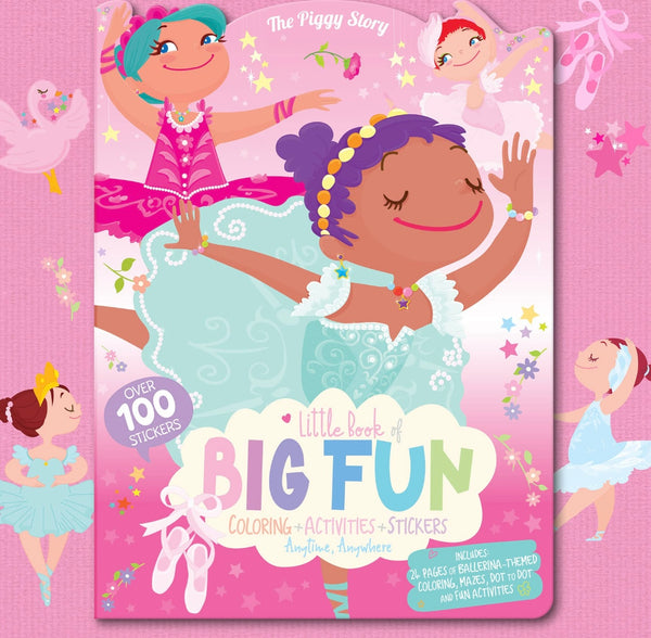 Little Book of Big Fun Activity Book Pretty Ballerinas