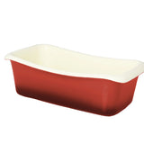 Le Regalo Rectangular Stoneware Baking Loaf Pan, 9.75"x5.25"