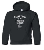 Youth Basketball Season Hoodie