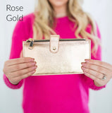Slim Credit Card Zipper Wallet