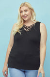 Strappy Tank Top - Plus