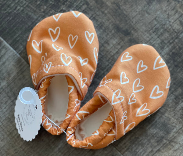 Heart Handmade Baby Shoes