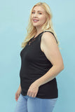 Strappy Tank Top - Plus