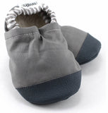 Solid Gray Scooter Booties