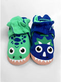 T-Rex & Triceratops Booties 6-12 Months