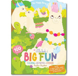 Glama Llama Nail Stickers and Activity Book Gift Pack