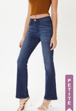 Kan Can Petite High Rise Bootcut Jeans
