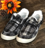 Fall into Comfort Plaid Slip On Loafer