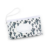 Cactus Take and Travel™ Pouch Reusable Wipes Case