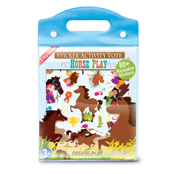 Horse Play Sticker Activity Tote