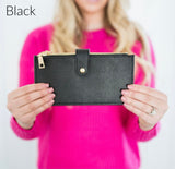 Slim Credit Card Zipper Wallet