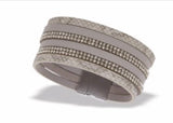 Magnet Bracelet (pink, blue, gray)