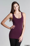 Nikibiki One Size Plain Jersey Tank - More Colors